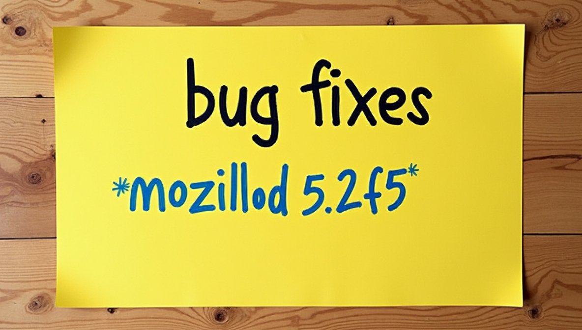 bug fixes mozillod5.2f5