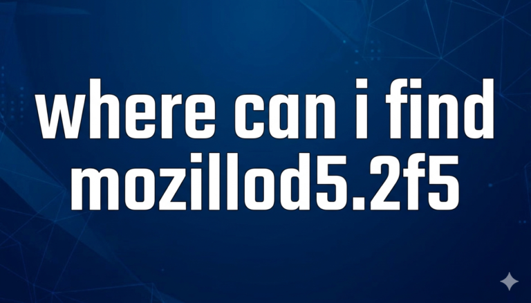 where can i find mozillod5.2f5