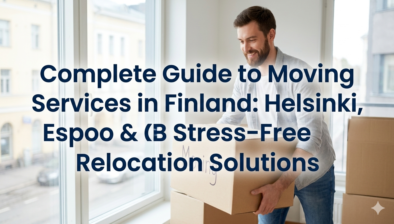 Complete Guide to Moving Services in Finland Helsinki, Espoo & Stress-Free Relocation Solutions